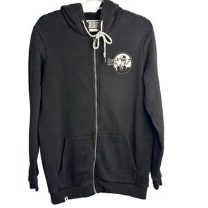 ✌️Dutch Bros Coffee VINTAGE Black Hoodie Zip Up Hoodie small DUTCH MAFIA …